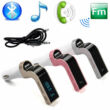 MP3/FM transmitter + bluetooth kihangosító PINK