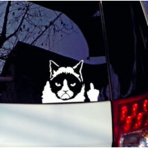 Grumpy Cat szélvédő autó matrica
