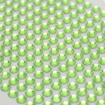 Öntapadós dekor strassz kövek zöld 750 db 3mm